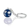 LLBFHH 3 Pcs South Carolina State Flag Key Chain,Cool Keychain for Car Keys,Stainless Steel Keyrings & Keychains,Used for Home Decoration,Jewelry Hanging Decorations. #1