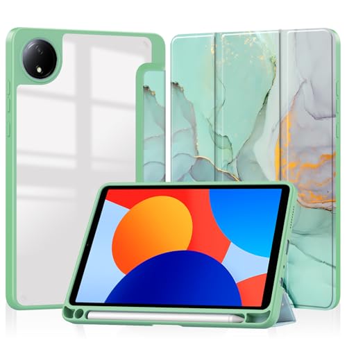 �Ή�Redmi Pad SE �P�[�X 8.7�C���` Redmi Pad SE 8.7 4G �J�o�[�����o�b�N�yTrocent�zXiaomi Redmi Pad SE �^�u���b�g 8.7�C���`�P�[�X �y���z���_�[�t�� �}�O�l�b�g�J�� �I�[�g�X���[�v�@�\ �w