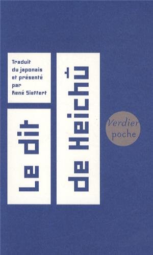 Télécharger Le dit de Heichû : Heichû monogatari PDF