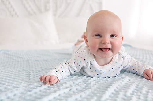 Image of SwaddleDesigns Softest Cotton Baby Pajama Gown with Foldover Mitten Cuffs for Infant Boy and Girl, Newborn, 0-3 Months