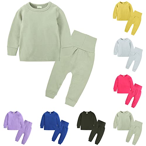 Toddler Boys Girls Velvet Hooded Tracksuit Sweatshirt Top + Sweatpants 2pcs Fall Winter Warm Hoodie