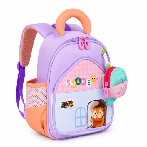 Image of Storite Kids Backpack for Boys & Girls 8L (3-6 Years) | Cute Crab Design Lightweight Toddler School Bag | Nursery & Preschool Cartoon Backpack with Front Pocket