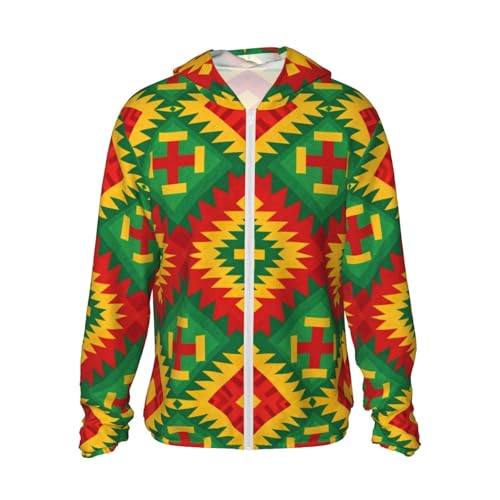 CNTDBU Diamond - Sudadera con capucha para protección solar, ligera, transpirable, para hombres y mujeres, chaqueta UV para senderismo, correr, viajes, Negro, Altoa única