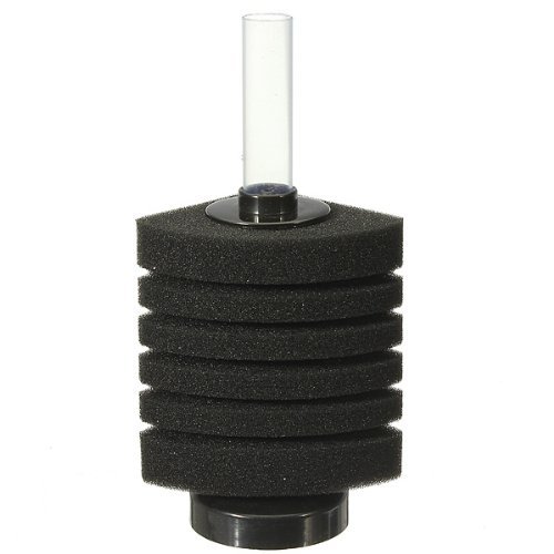 CNZ® XY-2891 Air Driven Biochemical Bio Corner Sponge Filter for Aquarium Fish Tank