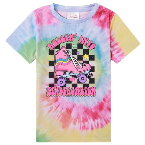 Image of First Day of Kindergarten Shirt First Day of School Gifts for Kids Kindergarten Shirts for Girls T-Shirt Top