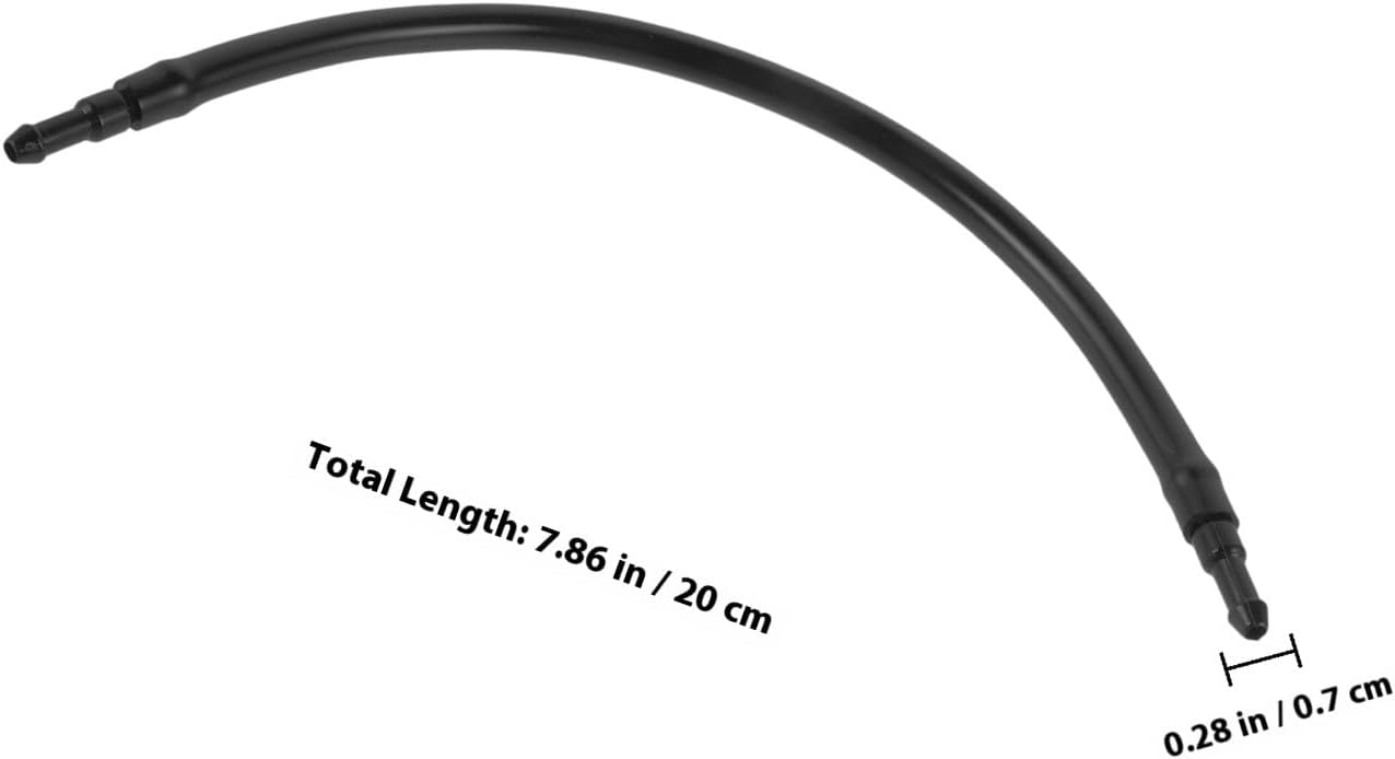 Car Windshield Washer Hose Repair Kit 20cm with Connectors Universal Automotive Washer Fluid Hose Compatible with Vw T5 Transporter Maintenance
