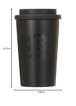コーヒー Starbucks Elma TOGO Starbucks Elma Black Stainless Steel Tumbler 473ml : Amazon