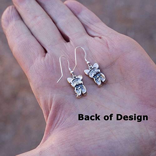 Sterling Silver Yorkie Puppy Earrings By The Magic Zoo #TOP5