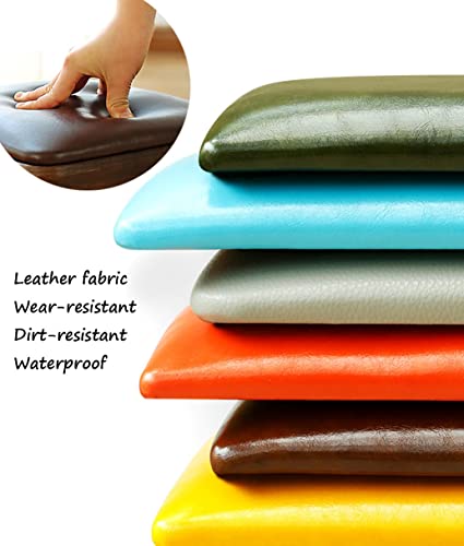 Coussin de siège en cuir de qualité supérieure pour chaise et banc - 3