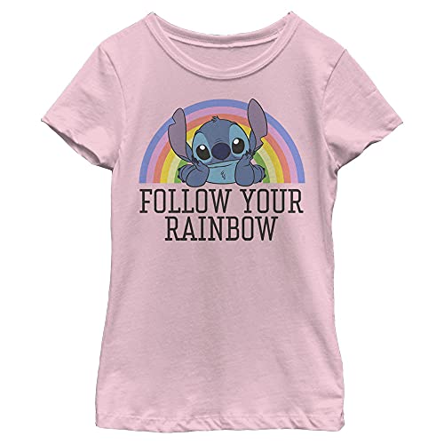 Image of Disney Girls' Stitch Rainbow