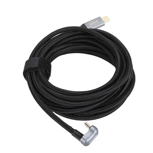 Dpofirs PD100W Cable de Alta Velocidad de 10 Gbps Cable de Carga 4K 60 Hz Compatible con OTG Screencast para Tableta iOS Pro, Rift S Gaming - Datos en Forma de U (300cm)
