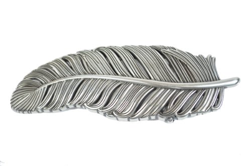 VaModa Fibbia per Cinture, Buckle, modello piuma