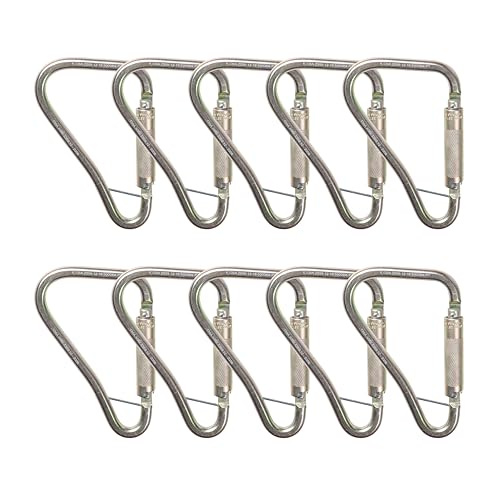 Image of Malta Dynamics Fall Protection Carabiner Clip, High Strength Professional Grade, OSHA /ANSI Compliant