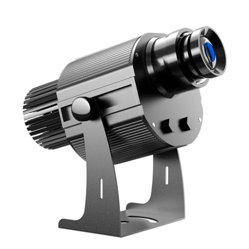 100W LED GOBO Logo Projektor Licht IP67 Wasserdicht für Outdoor Mall Store Bar KTV Restaurant Werbung (100W-Schwarz)