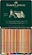 Faber-Castell 112124 - Buntstifte Set Pitt Pastell, 24er Metalletui