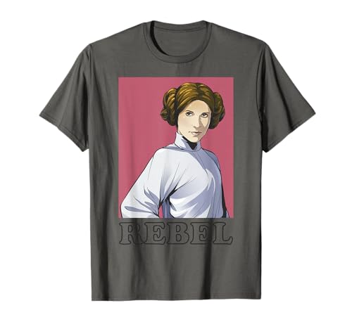 Star Wars Rebel Leia portrait t-shirt incarnez le courage de la princesse au quotidien