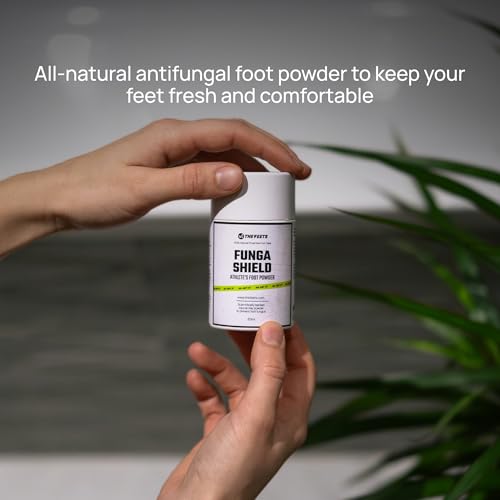The Feets Athlete's Foot Powder - Natural Antifungal Powder for Fungus-Prone, Dry, Irritated Skin - Relieves Redness & Itching - Natural Formula for Healthy Feet - 60g - Image 2