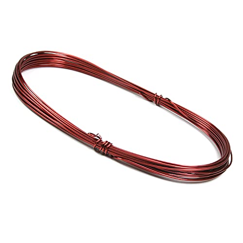 Magnet Wire, Heavy Build Enameled Copper Wire, 33 AWG, 5.0 lb, 30805' Length, 0.0084
