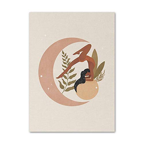 Cuadros de elefantes nórdicos para decoración de sala de estar moderna en tamaño 15x20