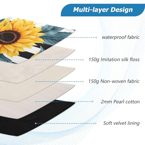 Funda para portátil 13-14 pulgadas con protección y tela impermeable miniatura 4