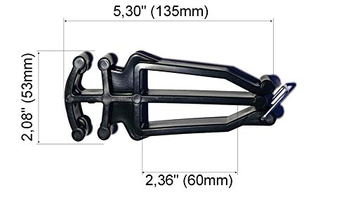 image for Bagdent Cross Country Skis and Poles Holder – 1 Pair, Universal Nord