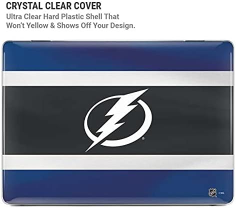 Skinit Case + Skin Compatible with MacBook Pro 16in (2019-20) - Officially Licensed NHL Tampa Bay Lightning Alternate Jersey Design