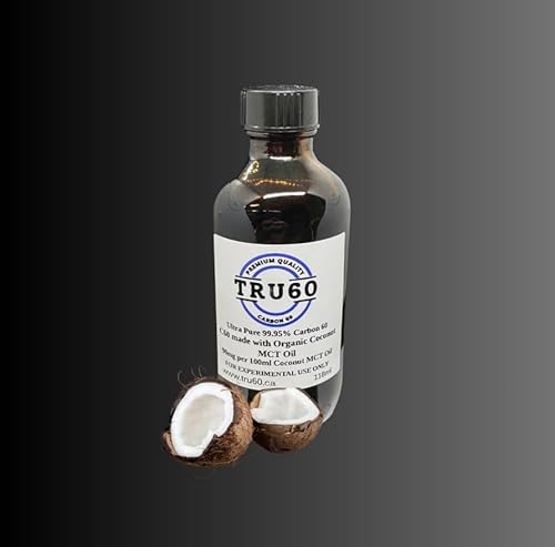 TRU 60 Carbon 60 (C60) in Organic Coconut MCT Oil