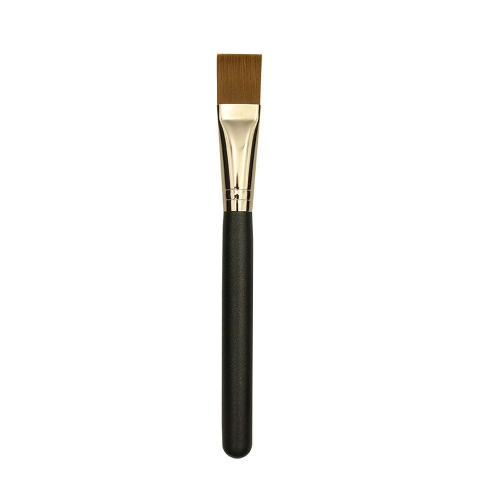 Pinceau maquillage tête plate pour fond de teint - Votre allié pour un masque visage le dimanche