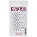 Deep Red Stamps Chicken Wire Background Rubber Stamp