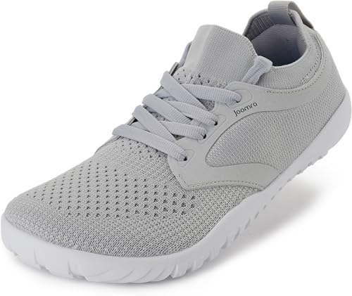 Best Sneakers for Rowing Machine: Top Minimalist Shoes for Ultimate Comfort 4 Joomra Women Hiking Minimalist Shoes Trail Running for Ladies Wide Treadmill Trekking Jogging Sneakers Size 11 Female Workout Gym Toes Cycling Footwear Light Grey 43