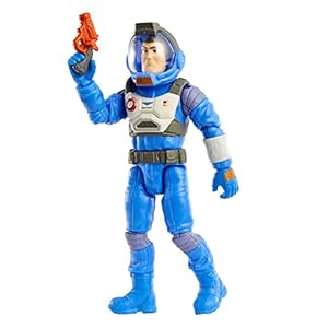 Mattel Disney Pixar Lightyear XL-03 Buzz Lightyear Figure, Authentic Action Figure 5 Inches Tall with 12 Posable Joints & Accessory, Gift 4 Years & Up