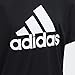 adidas Boys' Short Sleeve AEROREADY Performance Logo Tee T-Shirt, Black, Large