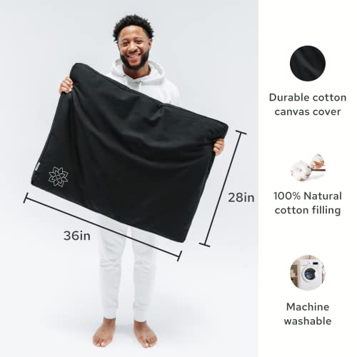 Mindful & Modern Zabuton Meditation Mat - Cotton Filled Yoga And Meditation Pad - Zabuton Meditation Cushion For Kneeling And Sitting Support - Large Rectangular Sitting Floor Pillow For Bench Or Zafu #TOP5