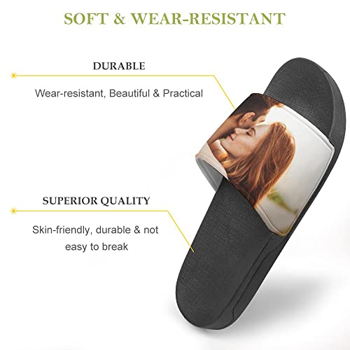 Generic Custom Slides Slippers Personalized Photo Text Slippers Sandals Comfortable Bathroom Shower Slippers Casual Sandals Shoes Customized Sandals for Men Women4