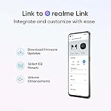 realme Techlife Buds T100 with up to 28 Hours Playback & AI ENC for Calls Bluetooth Headset (Black, True Wireless)