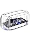 Produktbild ORICO - 2,5/3,5 Typ-C Zoll Festplatten Dockingstation Gehäuse, USB 3.1 Gen 1 zu SATA III 5 Gb/s, für 2,5" und 3,5" SATA HDD und SSD bis zu 12 TB, mit 12V Netzteilompatible