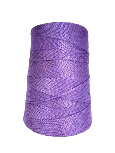 Fio Náutico/Cordão 500g 3mm Rayontex cores a sua escolha (Roxo)