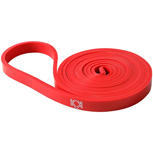 KK Resistance Bands for Fitness (15–35 lbs, Red)