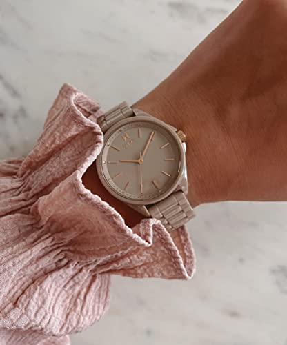 Mvmt Coronada Women's Cashmere Taupe 36Mm Ceramic Watch #TOP3
