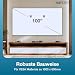 TV Wandhalterung flach 32-100 Zoll ohne Bohren – Rigips & Massivwand