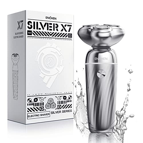 Enchen Beard Trimmer For Men Electric Razor 3D Rotary Shaver For Men, Rechargeable Wet & Dry Shaver Waterproof Ipx7 #TOP23