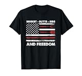 4th of July BBQ Grilling Cookout Brisket Butts Ribs Freedom T-Shirt