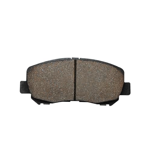 Image of Detroit Axle - Front Brake Pads for 2015-2017 Chrysler 200, 2013-2016 Dodge Dart Ceramic Brake Pads with Hardware Replacement