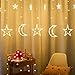 Produktbild duquanxinquan LED Lichterkette Lichtervorhang Weihnachtslichterkette Dekoration für Weihnachten 8 Blinkenden Modi Weihnachten Fensterbeleuchtung Partylichterkette Warmweiß Weihnachtsbeleuchtung