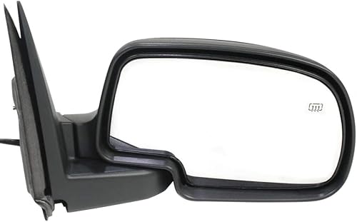 Espejo de puerta para Chevy Silverado 1500 Classic 2007 para el lado del pasajero  Energía  Calentado  Control remoto  Texturizado  RPO-DL8