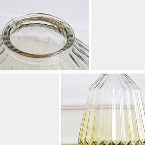 Arrangeur de fleurs MU style américain en verre net