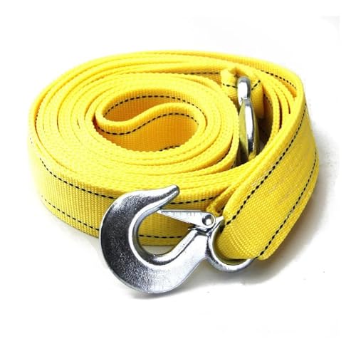 Fune di Traino Cavo di traino in nylon, gancio di traino in metallo, cinghia da 4 metri, 5 tonnellate, con contenitore, cavo di traino for auto, 13,1 piedi, fuoristrada, 4x4, fuoristrada, for impieghi