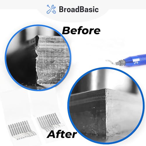 Deburring Tool Kit with 20 HSS Blades