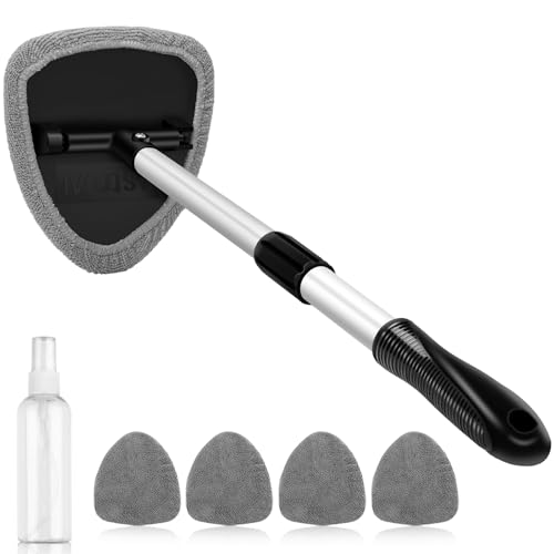 AstroAI Windshield Cleaner Tool, Car Interior Detailing Cleaning Kit with...