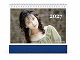 中山美穂 2027年 卓上カレンダー 日本語表記 日本の祝日対応 月間カレンダー 写真入り デスクカレンダー 卓上用 コレクション 非公式